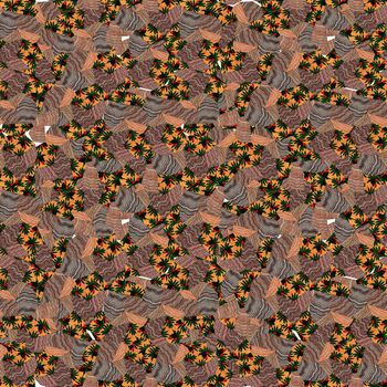 707495-色块波浪小草酒