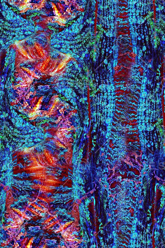 抽象彩绘几何肌理纹印花印花华亿平台图片