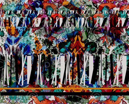 肌理印花印花华亿平台图片