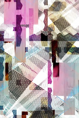 格子印花华亿平台图片