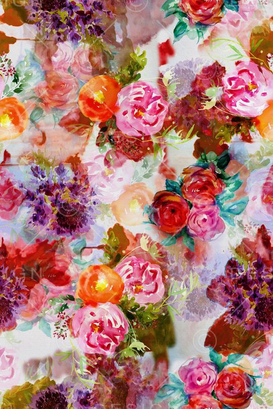 手绘印花华亿平台图片