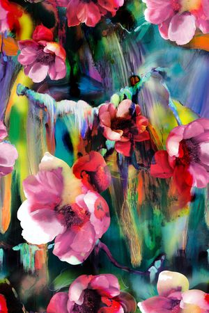 油画印花华亿平台图片