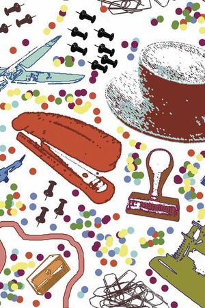 波浪条纹印花华亿平台图片