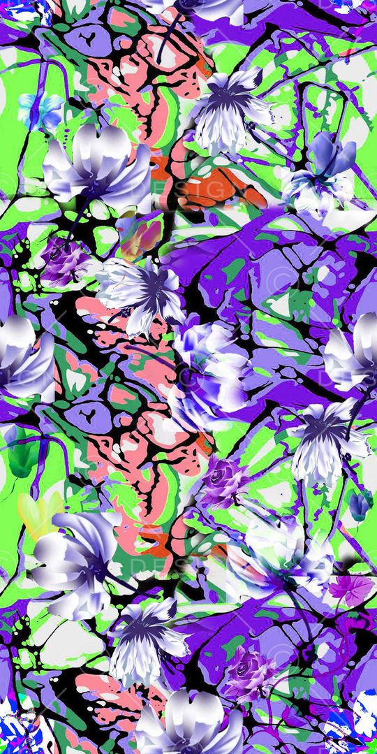 小碎花印花华亿平台图片