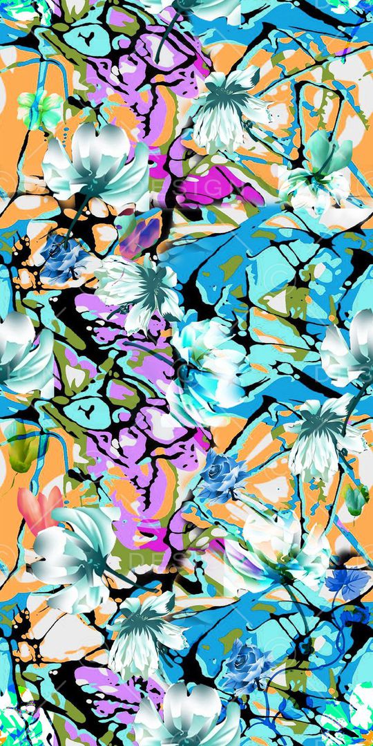 小碎花印花华亿平台图片