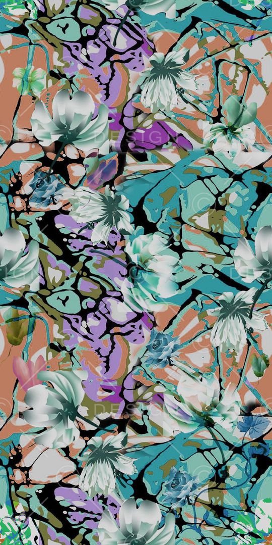 小碎花印花华亿平台图片