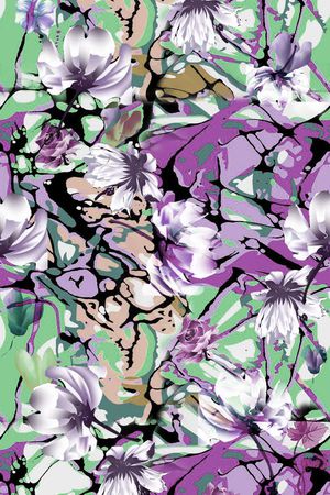 小碎花印花华亿平台图片