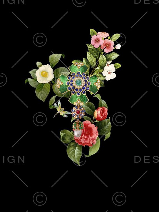 花朵印花华亿平台图片