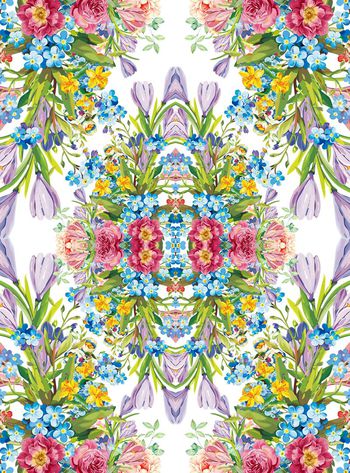 花朵印花华亿平台图片