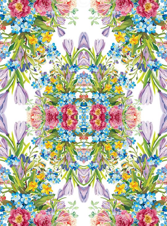 花朵印花华亿平台图片