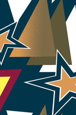 不规则几何印花华亿平台图片