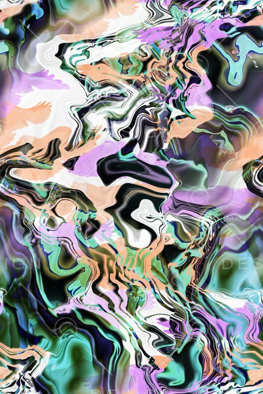 流动波纹印花华亿平台图片