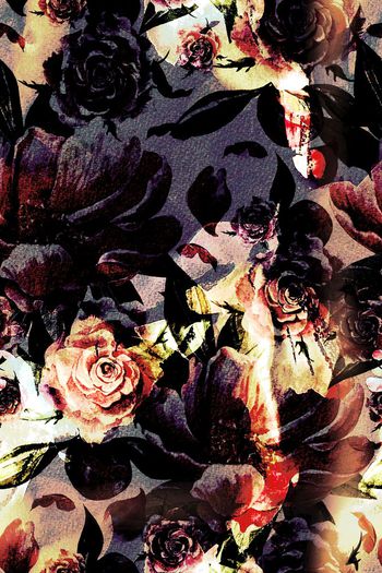 玫瑰印花华亿平台图片