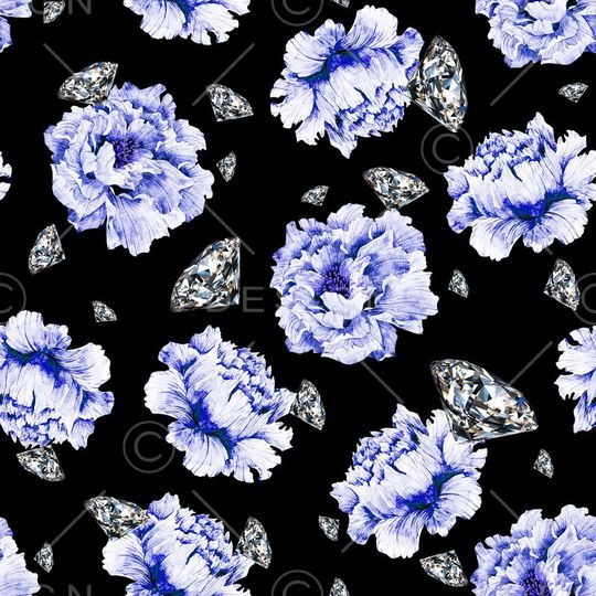 花朵印花华亿平台图片