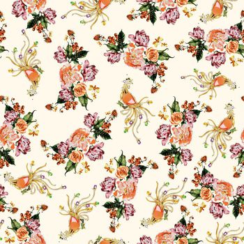 707982-珠宝凤凰花卉杏