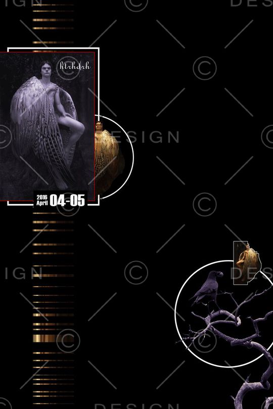 抽象人物印花华亿平台图片