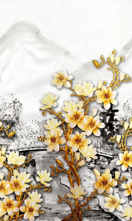 中国风印花华亿平台图片