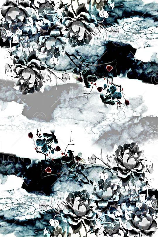 男装印花华亿平台图片