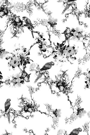 中国风印花华亿平台图片