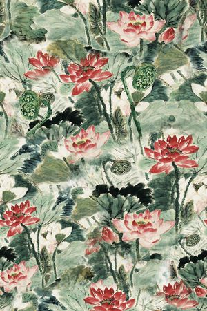 兰花印花华亿平台图片