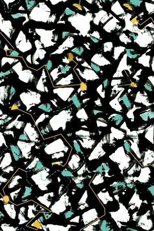 水墨印花华亿平台图片