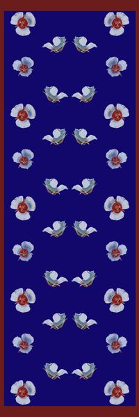 丝巾长巾印花华亿平台图片