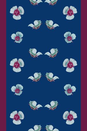 丝巾长巾印花华亿平台图片