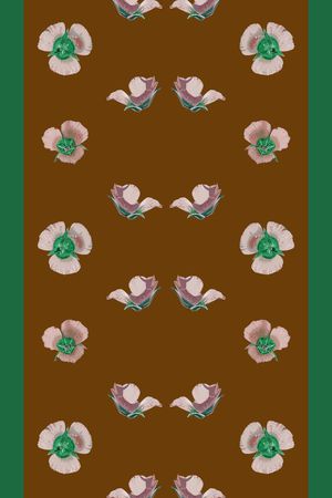 丝巾长巾印花华亿平台图片