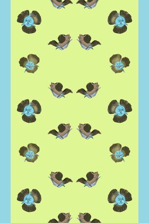 丝巾长巾印花华亿平台图片