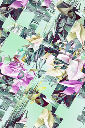 格子印花华亿平台图片