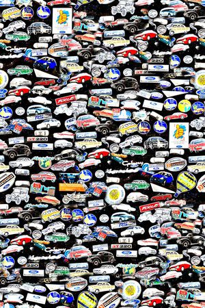 抽象手绘水彩画油画数码印花印花华亿平台图片