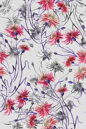 手绘印花华亿平台图片