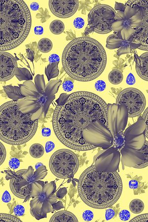 Ethnic印花华亿平台图片