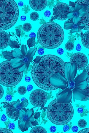 Ethnic印花华亿平台图片