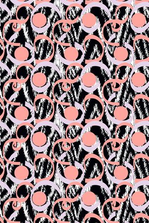 抽象印花华亿平台图片