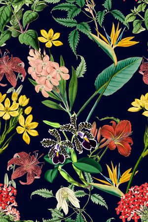 花朵印花华亿平台图片