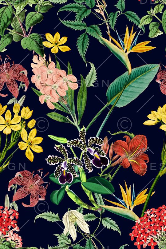 花朵印花华亿平台图片