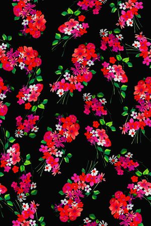 小碎花印花华亿平台图片