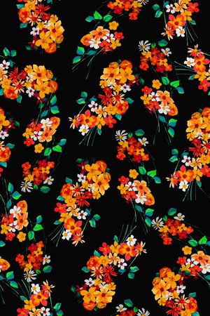 小碎花印花华亿平台图片