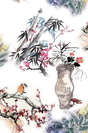 国画印花华亿平台图片