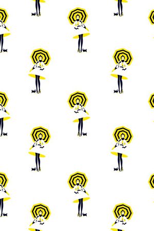 高跟鞋印花华亿平台图片