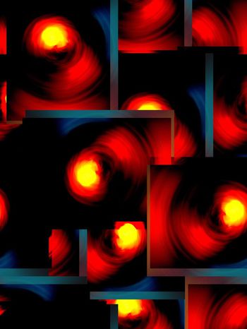 抽象印花华亿平台图片