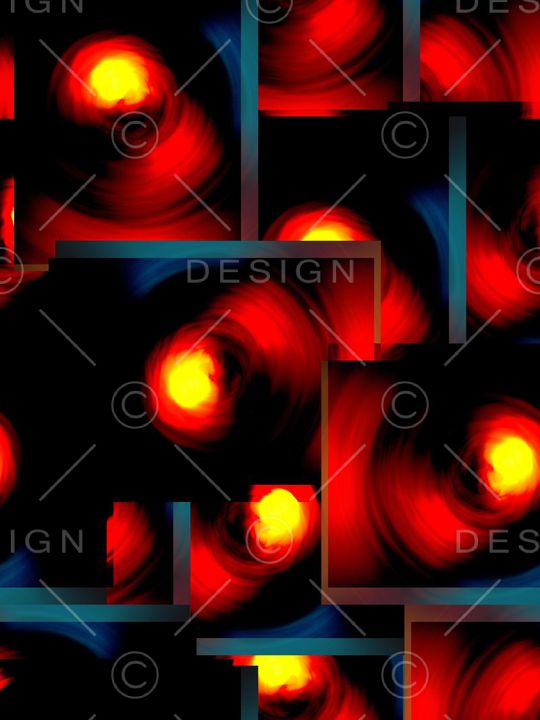 抽象印花华亿平台图片