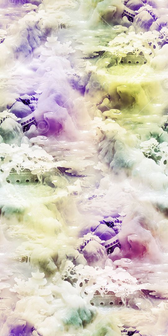 抽象印花华亿平台图片