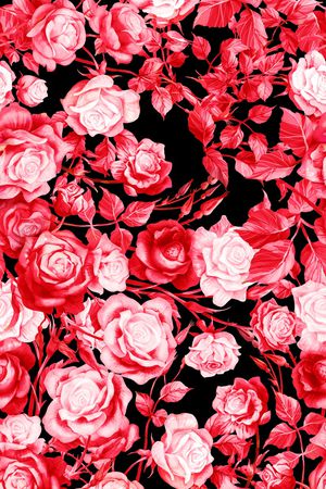 手绘印花华亿平台图片