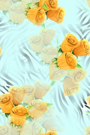 斑马纹印花华亿平台图片