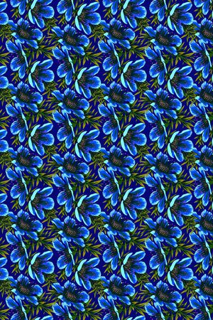 小碎花印花华亿平台图片