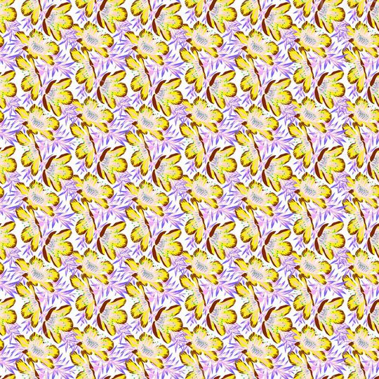 小碎花印花华亿平台图片