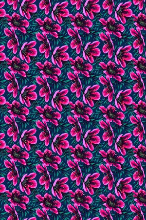 小碎花印花华亿平台图片