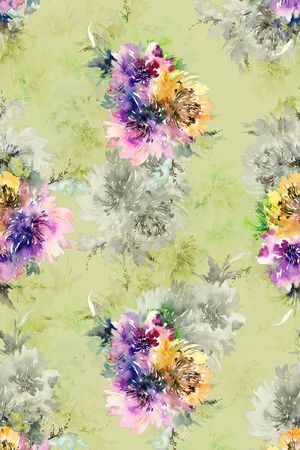 手绘印花华亿平台图片